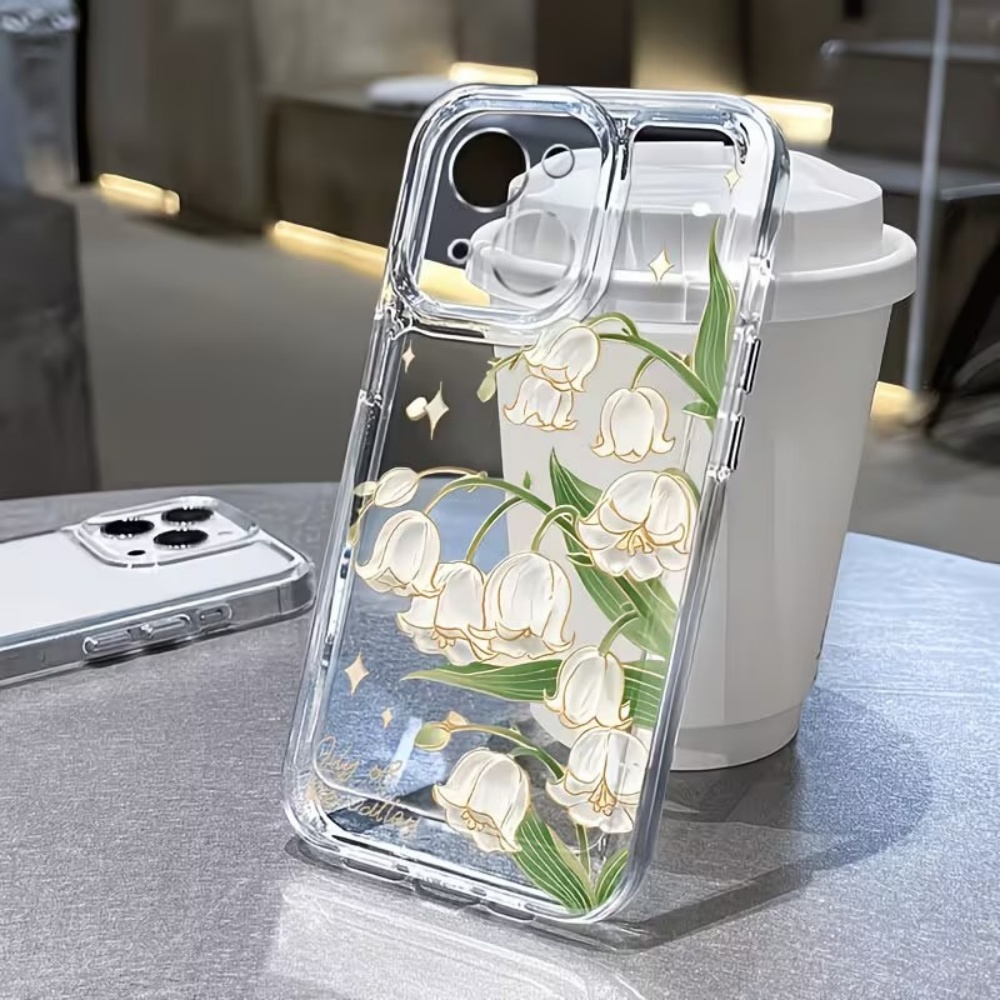 Apple Iphone 15 - เคสโทรศัพท์ลายดอกลิลลี่ออฟเดอะแวลลีย์สไตล์วินเทจ สำหรับ iPhone 18 17 Air
