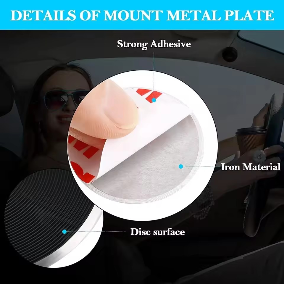 แผ่นโลหะบางสำหรับที่ยึดโทรศัพท - Phone Accessories Useful บทวิจารณ์และราคา