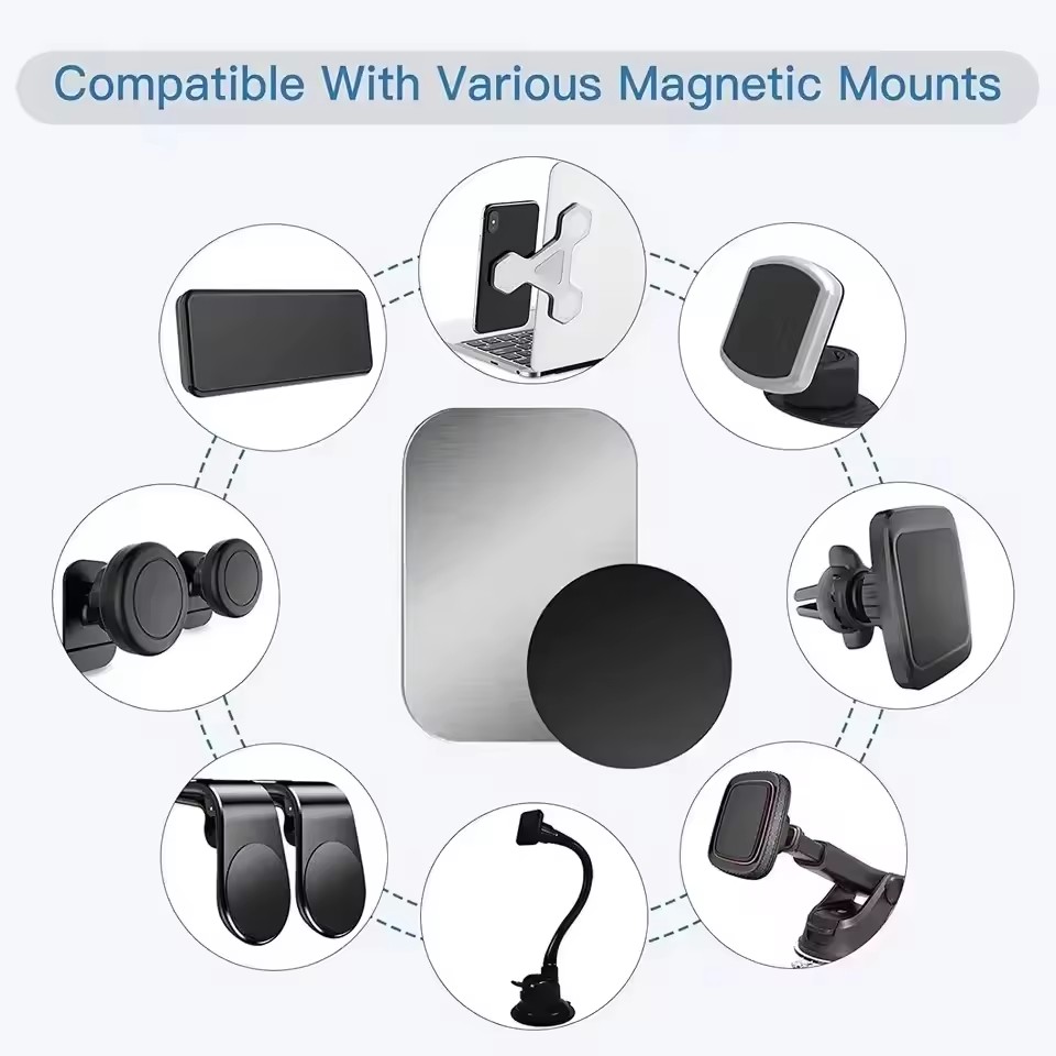แผ่นโลหะสำหรับที่วางโทรศัพท์ใน - Phone Accessories Holder Car บทวิจารณ์และราคา