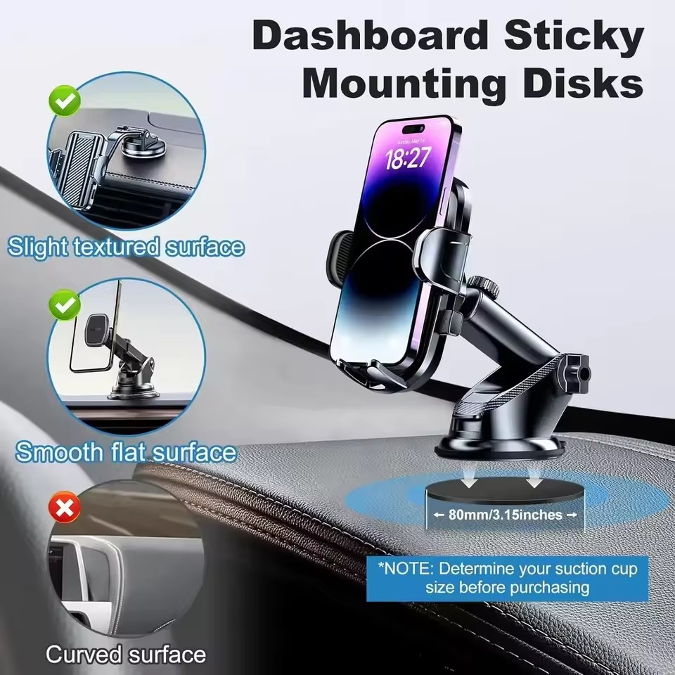 แผ่นรองติดตั้งที่วางโทรศัพท์มื - Phone Accessories Holder Car บทวิจารณ์และราคา
